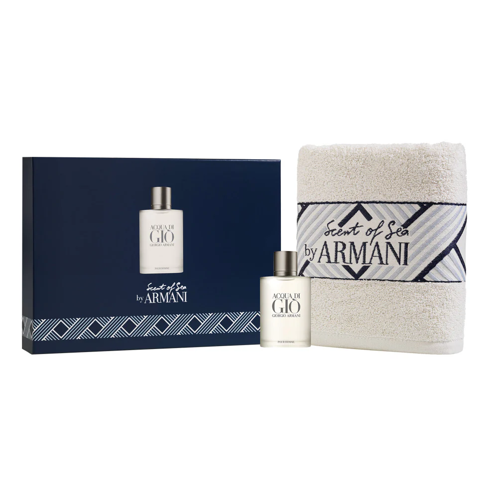 Acqua di Giò Cofanetto Scent of Sea con telo mare 100ml