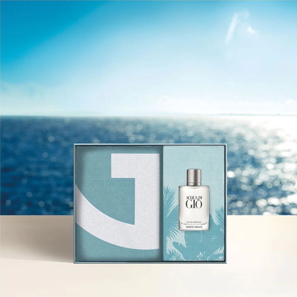 Acqua di Giò Eau de Toilette con Telo Mare Cofanetto Regalo - Image 3