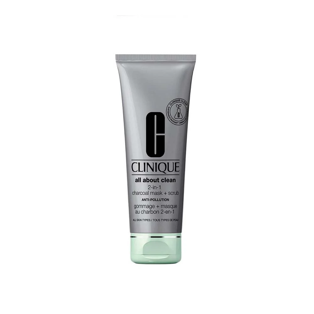 All About Clean 2 in 1 Charcoal mask + Scrub