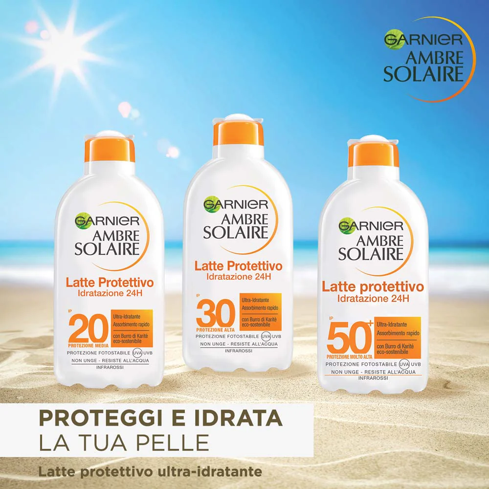 Ambre Solaire Latte Protettivo Idratazione 24h SP15 - Image 2