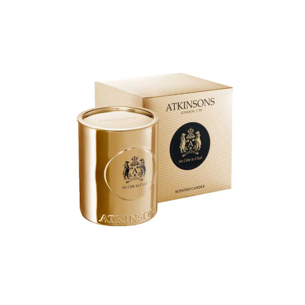 Atkinsons An Ode to Oud Candela Profumata - Image 2