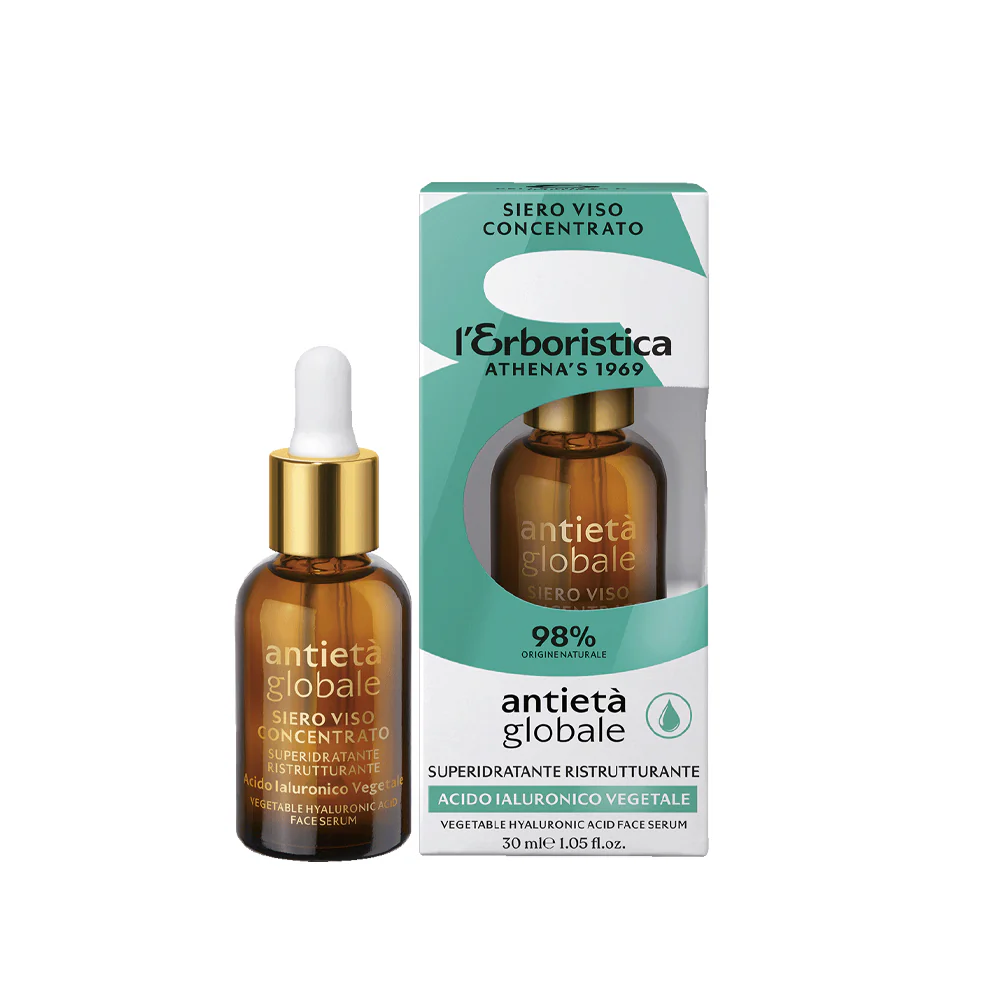 Antietà globale Siero Viso Concentrato all'Acido Ialuronico Vegetale - Image 2