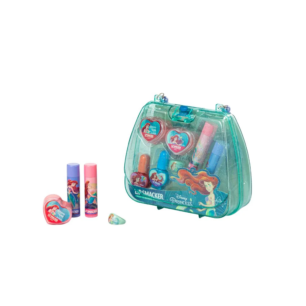 Lip Smacker Disney Princess Mini borsa per il trucco Ariel - Image 2