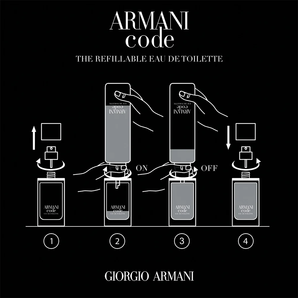 ARMANI Code Eau de toilette Ricarica - Image 3