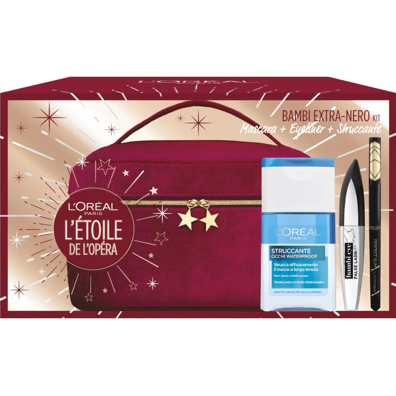 Bambi Extra-Nero Kit L’Etoile de l’Opera Mascara + Eyeliner + Struccante Occhi - Image 2