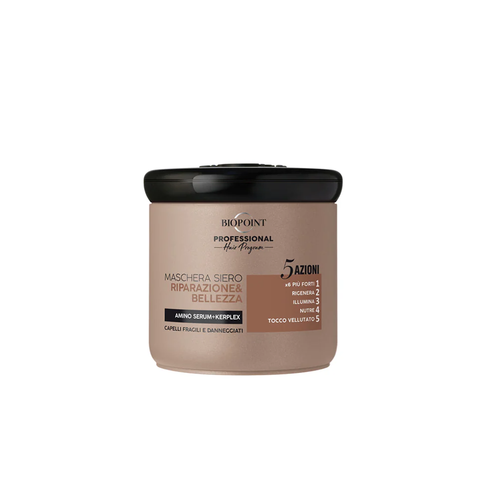 Maschera siero riparazione e bellezza