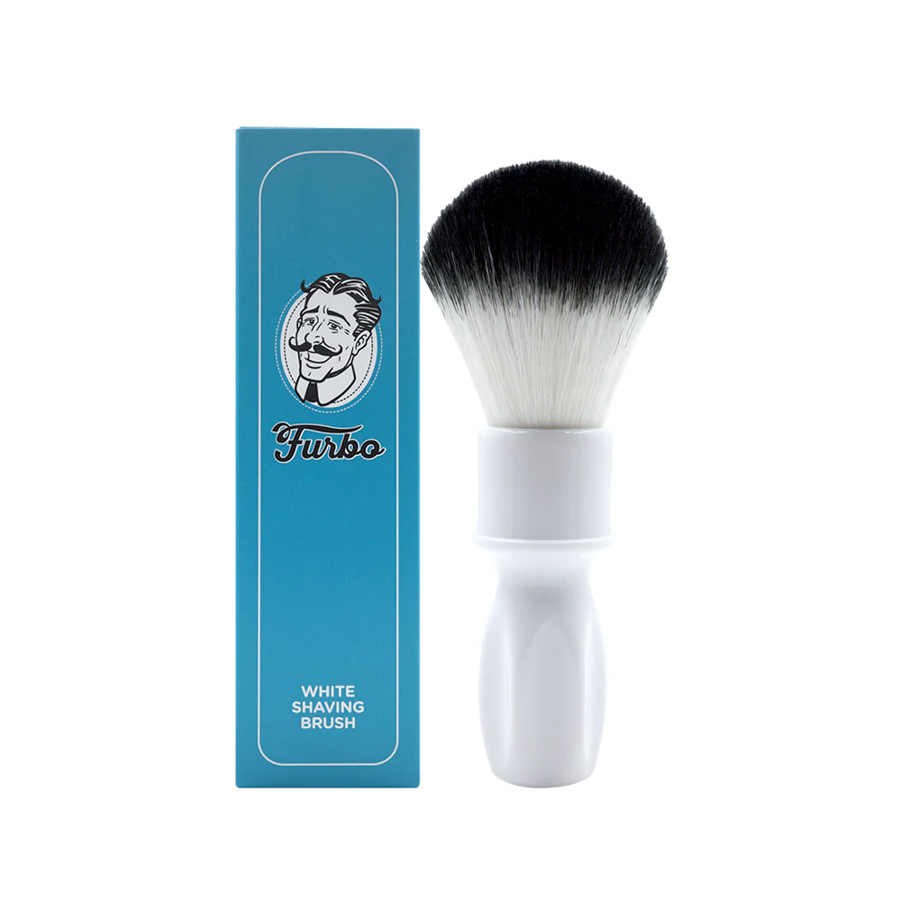 Black and White Shaving Brush - Image 2