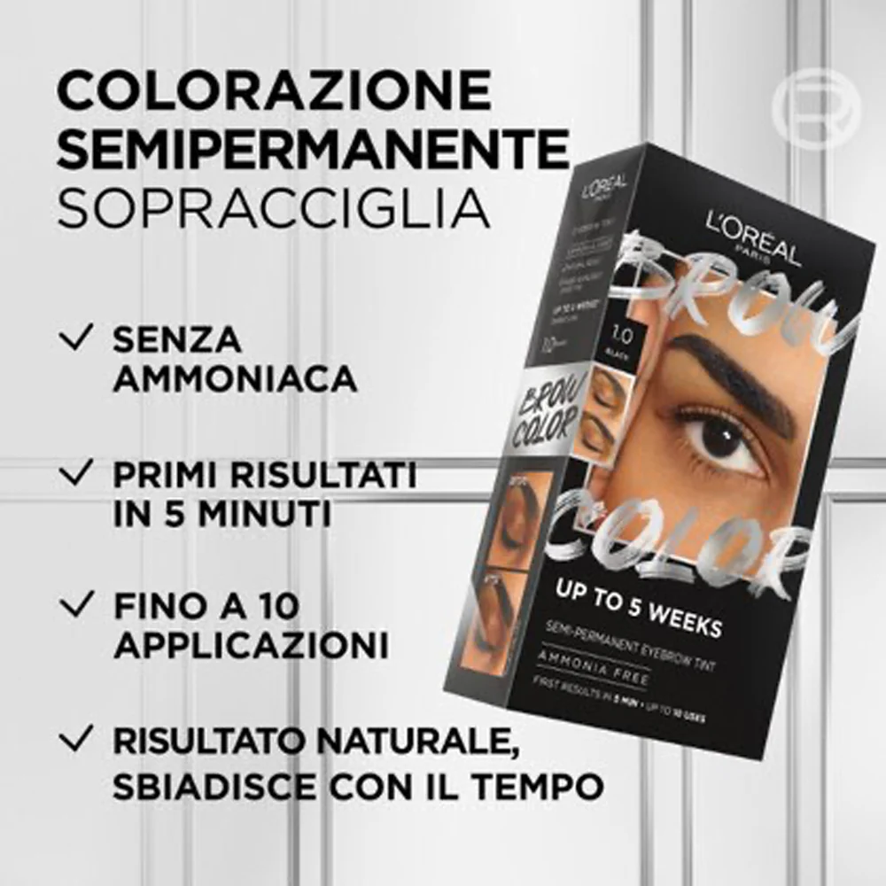 Brow Color Kit Colorazione sopracciglia semipermanente - Image 30