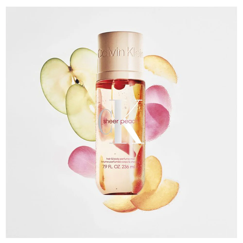 Calvin Klein CK Sheer Peach Hair & Body Perfume Mist - Image 3