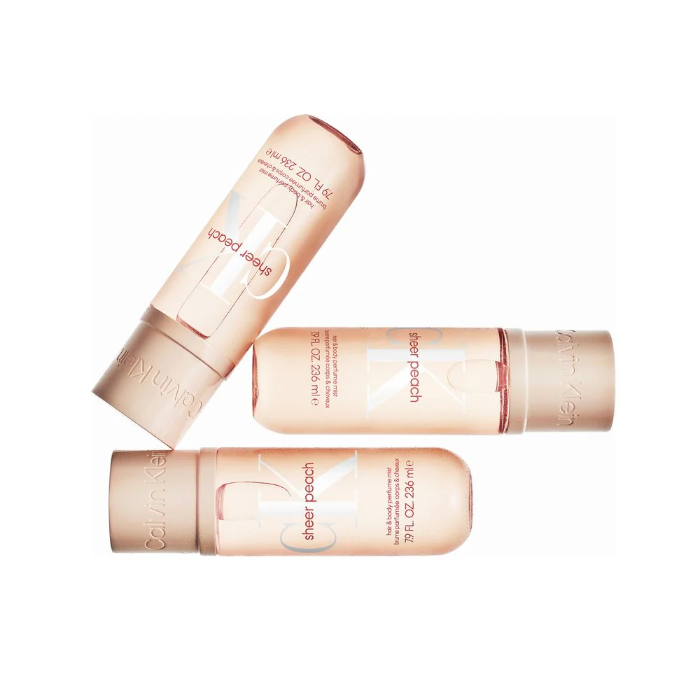Calvin Klein CK Sheer Peach Hair & Body Perfume Mist - Image 5