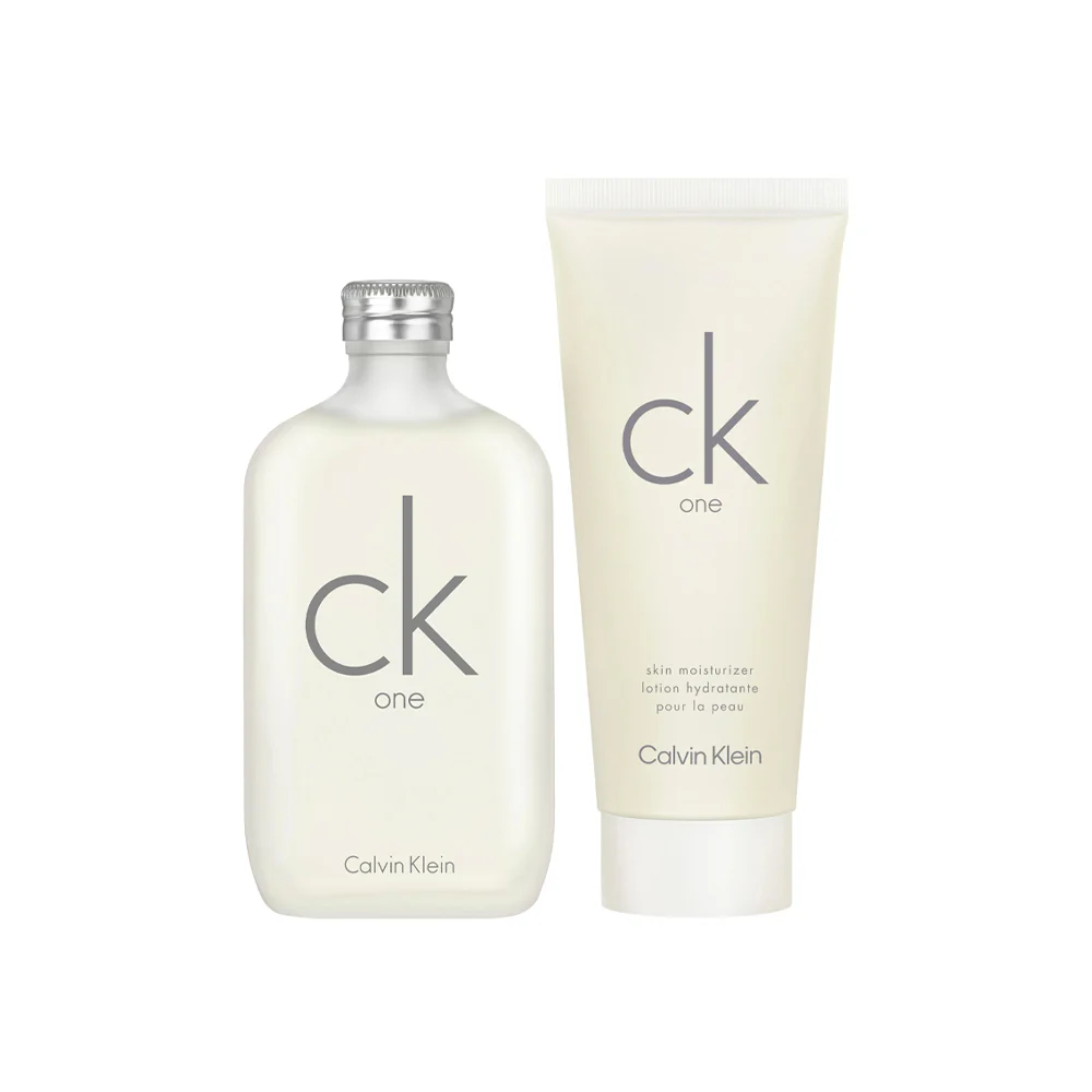 CK One Eau de Toilette Kit Regalo con Crema Corpo - Image 2