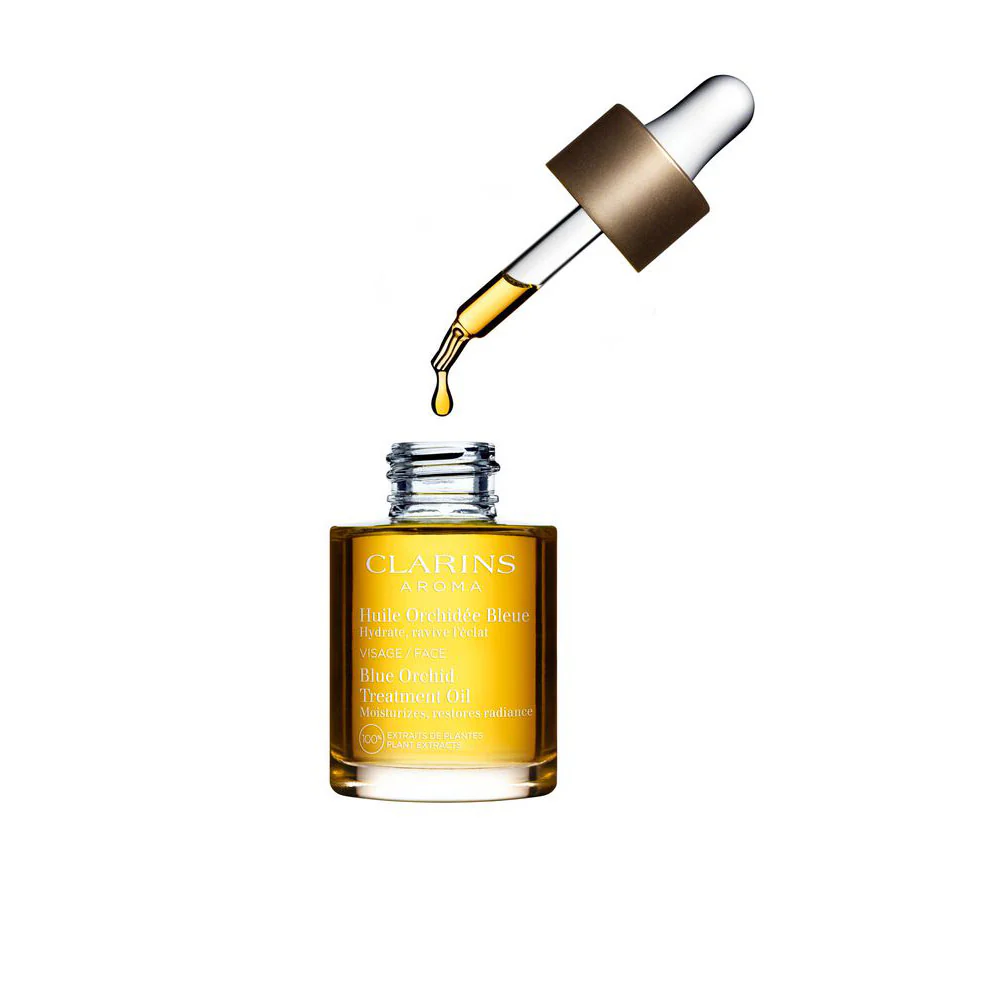 Clarins Aroma Huile Orchidée Bleue - Pelle Disidratata - Image 2