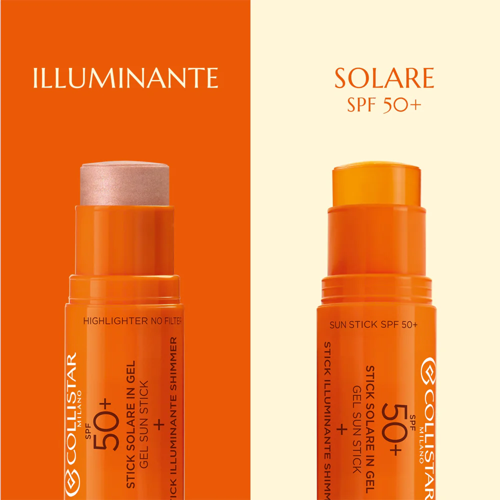Stick Solare Gel SPF50+ +Stick Illuminante Shimmer - Image 3