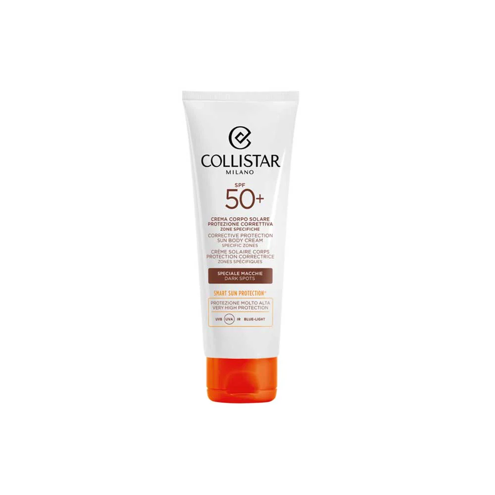 Crema corpo Solare Protezione Correttive Zone specifiche SPF50 Speciale Macchie