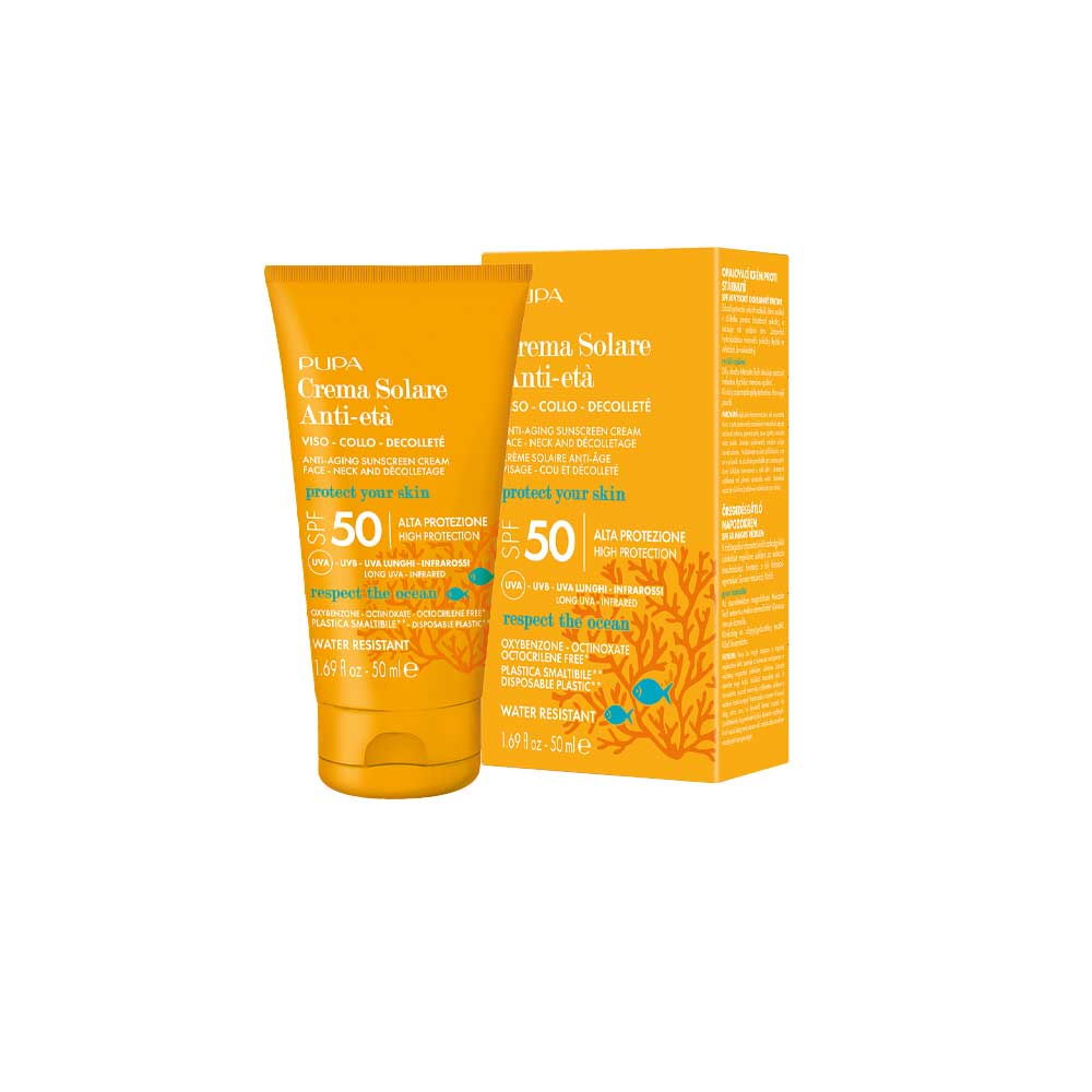 Crema solare Anti-età Viso Collo e Decolleté - Image 2