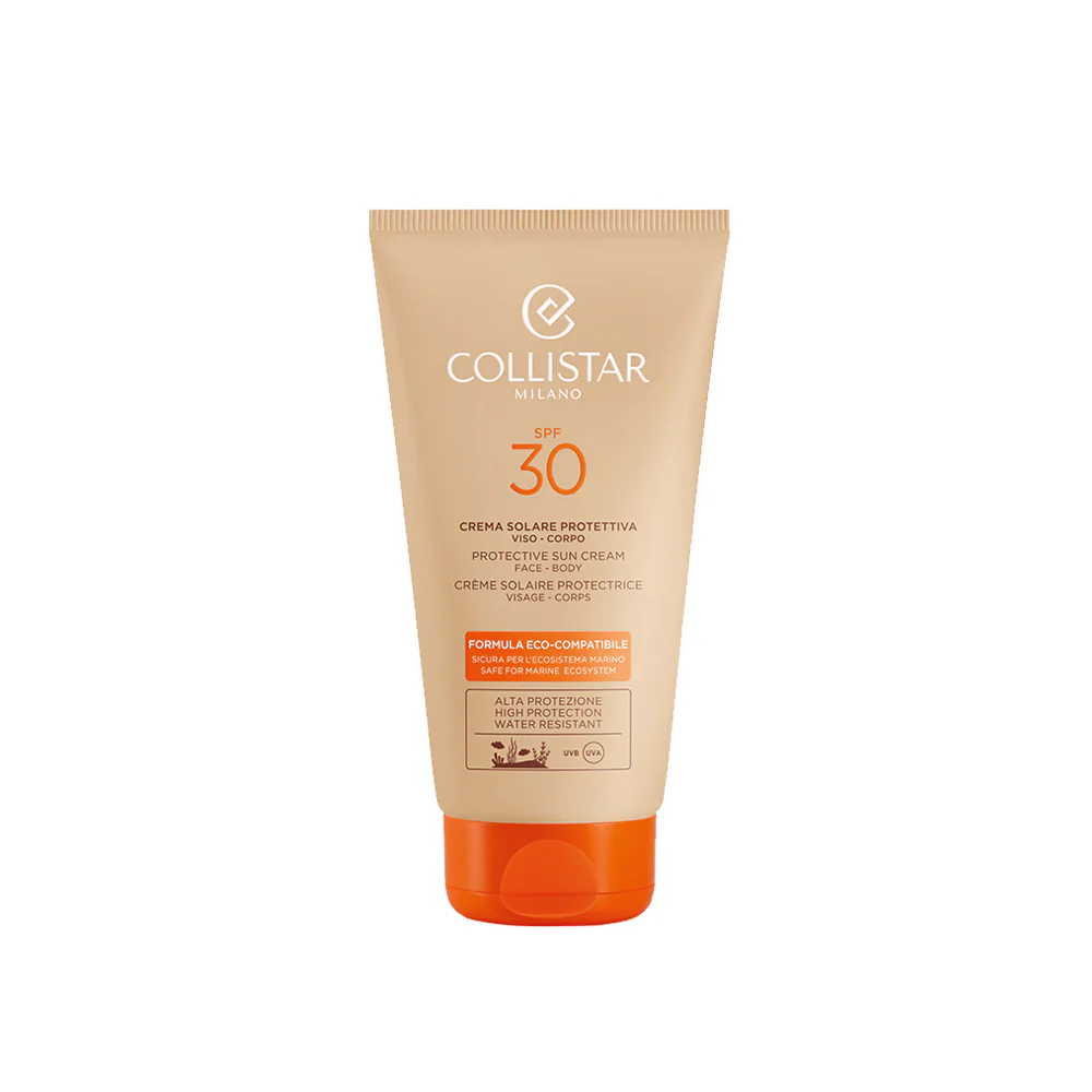 Crema solare protettiva Eco -compatibile SPF30