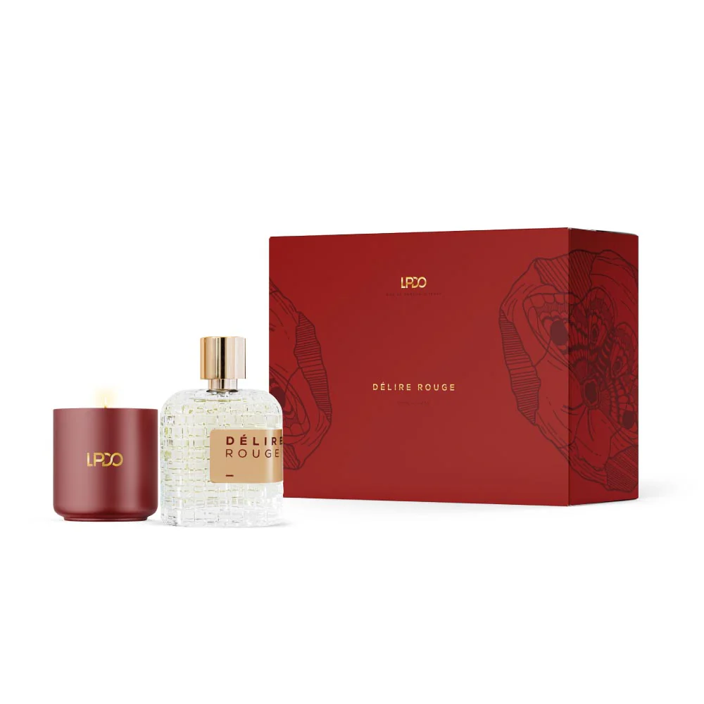 Lpdo Delire Rouge Conf 2021 Eau de parfum 100Ml Vapo + Candela