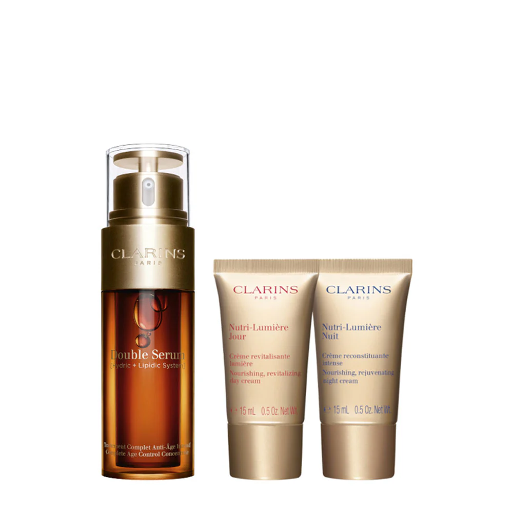 Double Serum + Nutri-Lumiere Cofanetto viso - Image 3