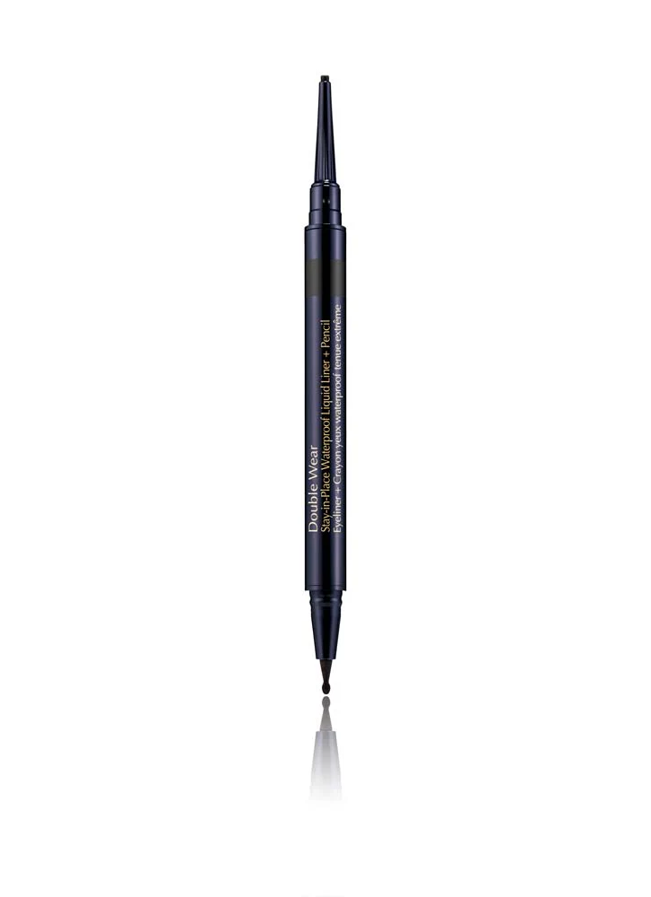 Double Wear Stay-in-Place Waterproof Liquid Liner + Pencil Black - 01 Onyx