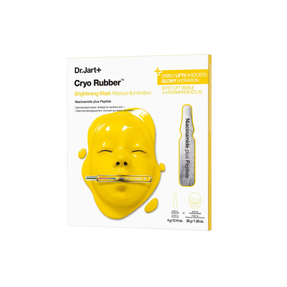 Dr.Jart Cryo Rubber™ Brightening Hydrogel Mask with Niacinamide