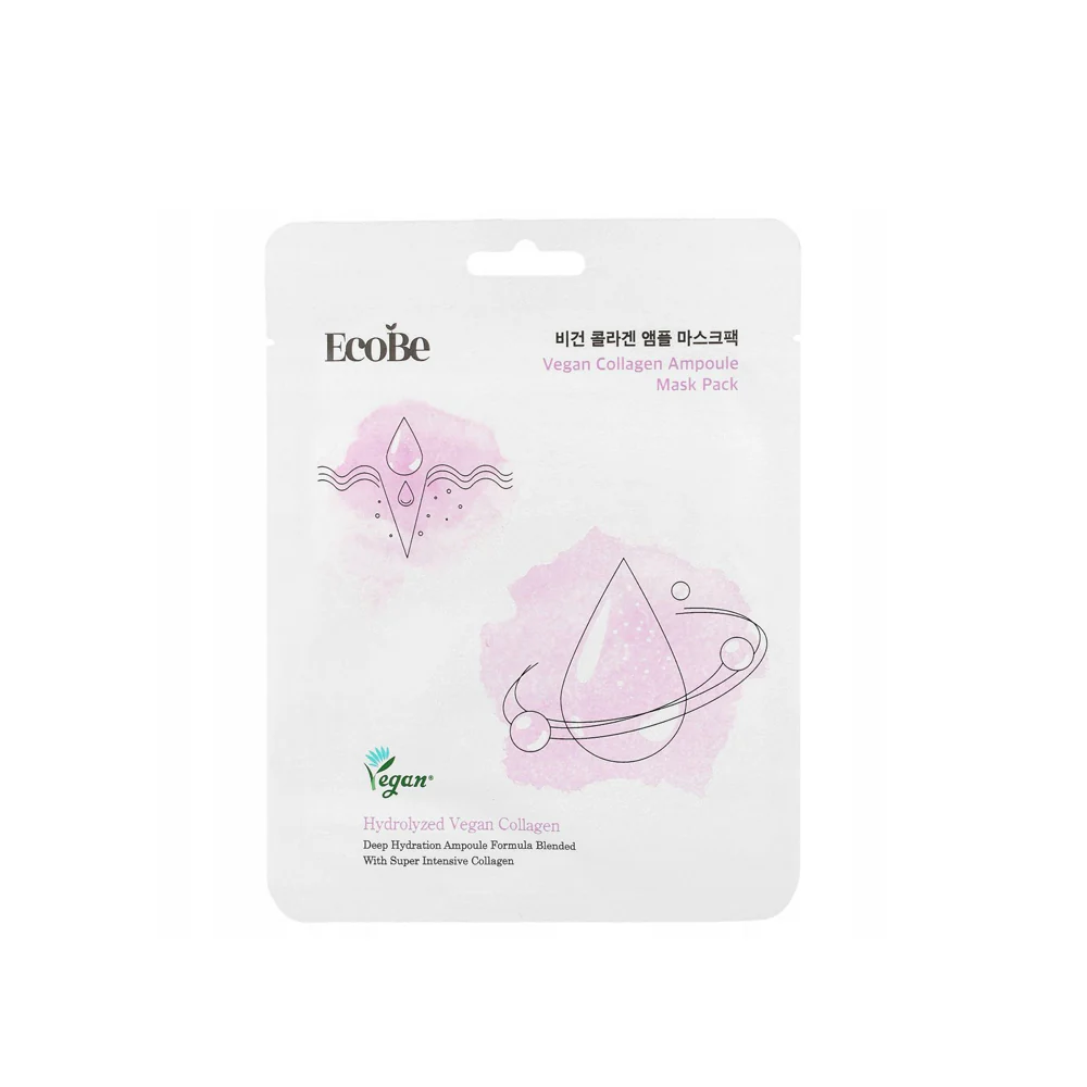 Ecobe Vegan Collagen Ampoule Mask