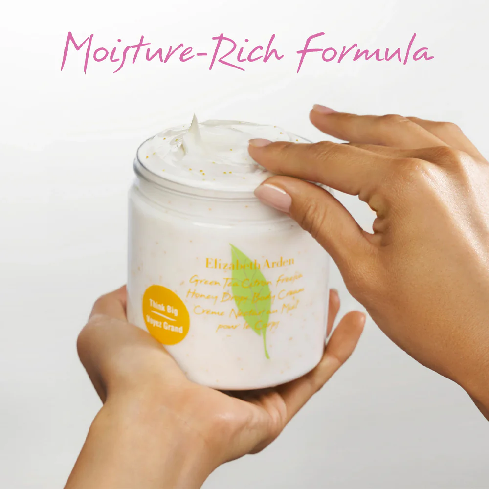 Green Tea Citron Freesia Honey Drops Body Cream - Image 2