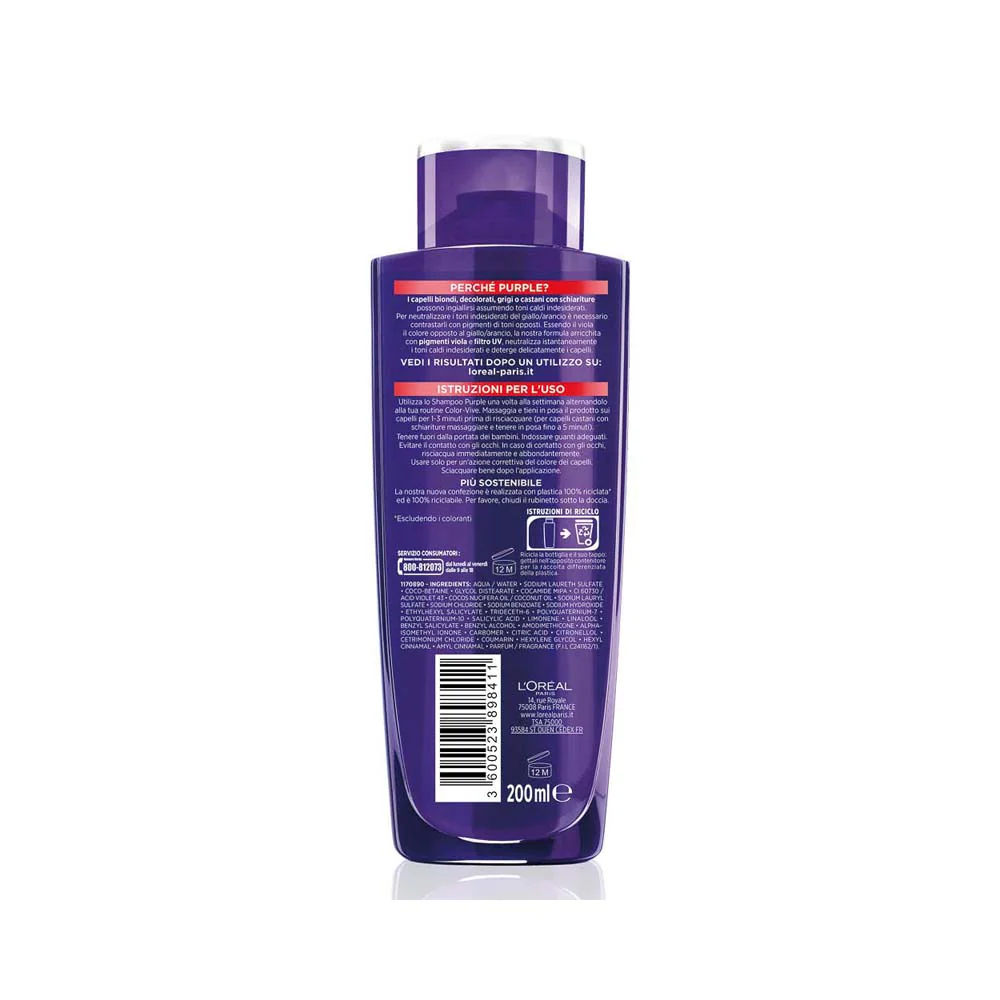 Elvive Shampoo Color Vive Purple - Image 2