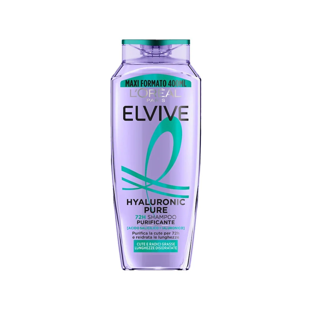 Elvive Shampoo Hydra Hyaluronic 72H Idratazione profonda