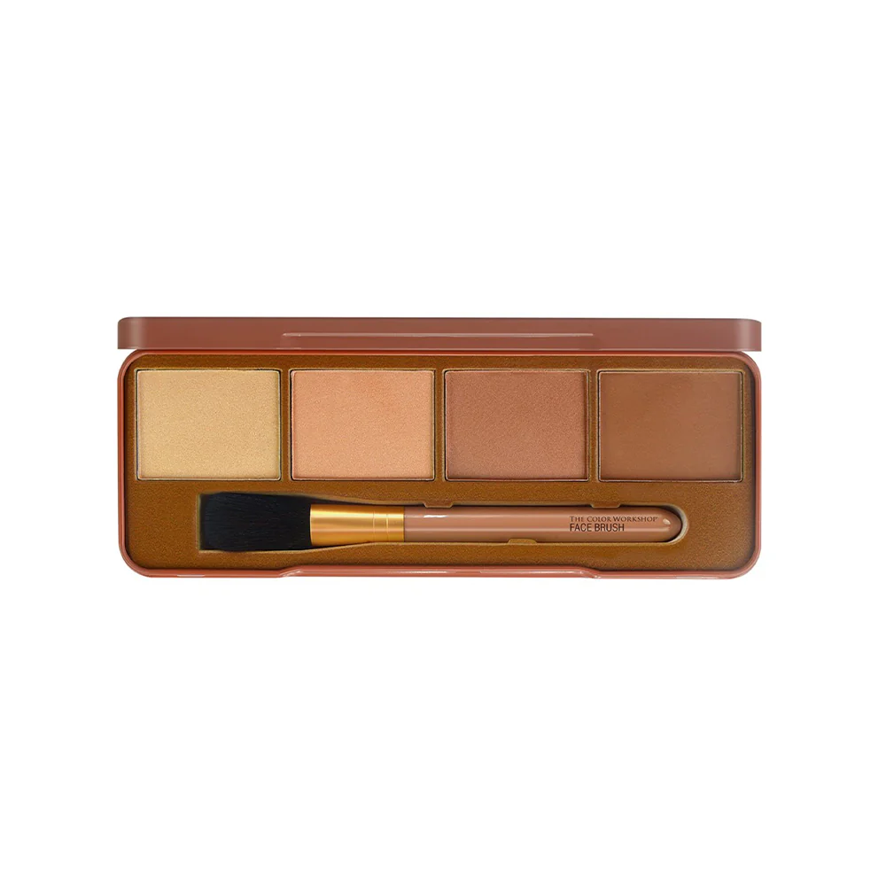 The Color Workshop Define Palette Illuminanti e bronzer Cofanetto Regalo - Image 2