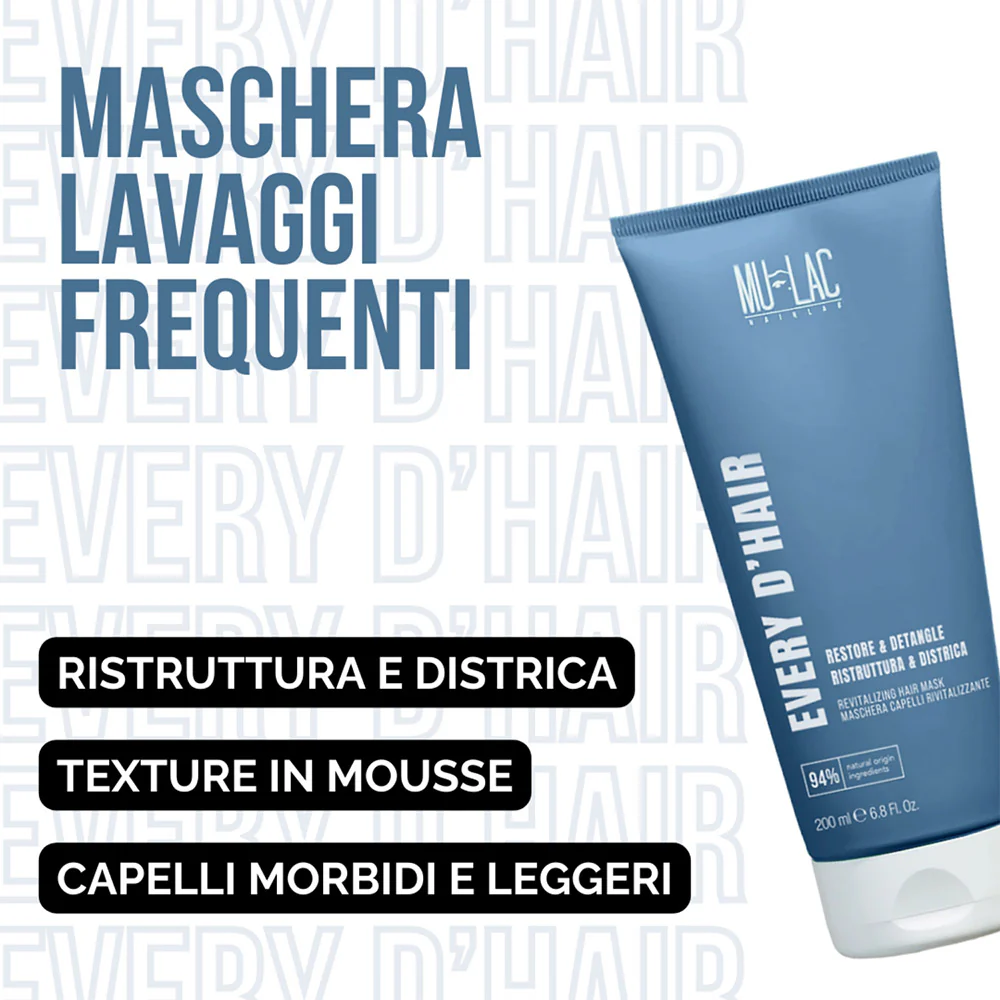 EVERY D'HAIR Maschera Capelli Rivitalizzante - Image 4