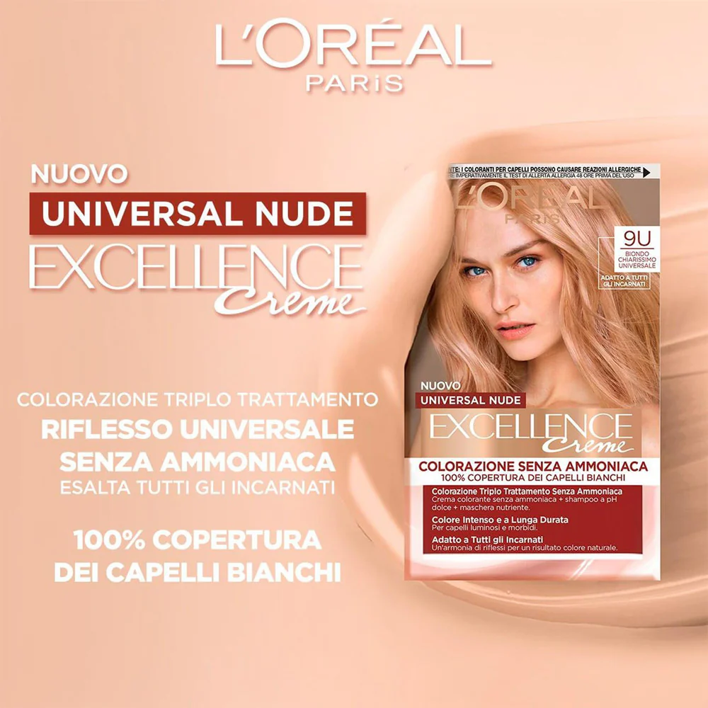 Excellence Universal Nude Colorazione capelli - Image 13