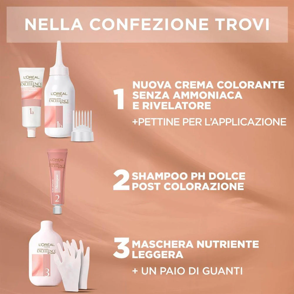 Excellence Universal Nude Colorazione capelli - Image 19