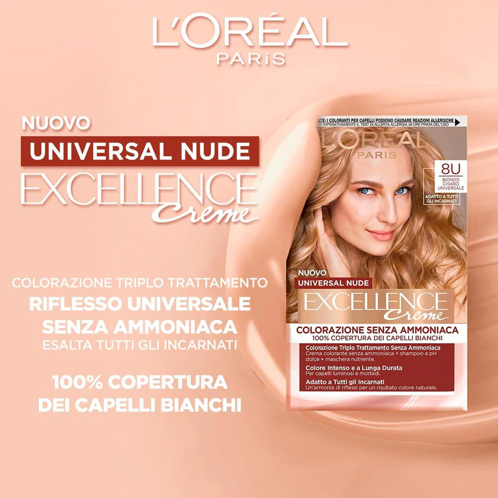 Excellence Universal Nude Colorazione capelli - Image 34