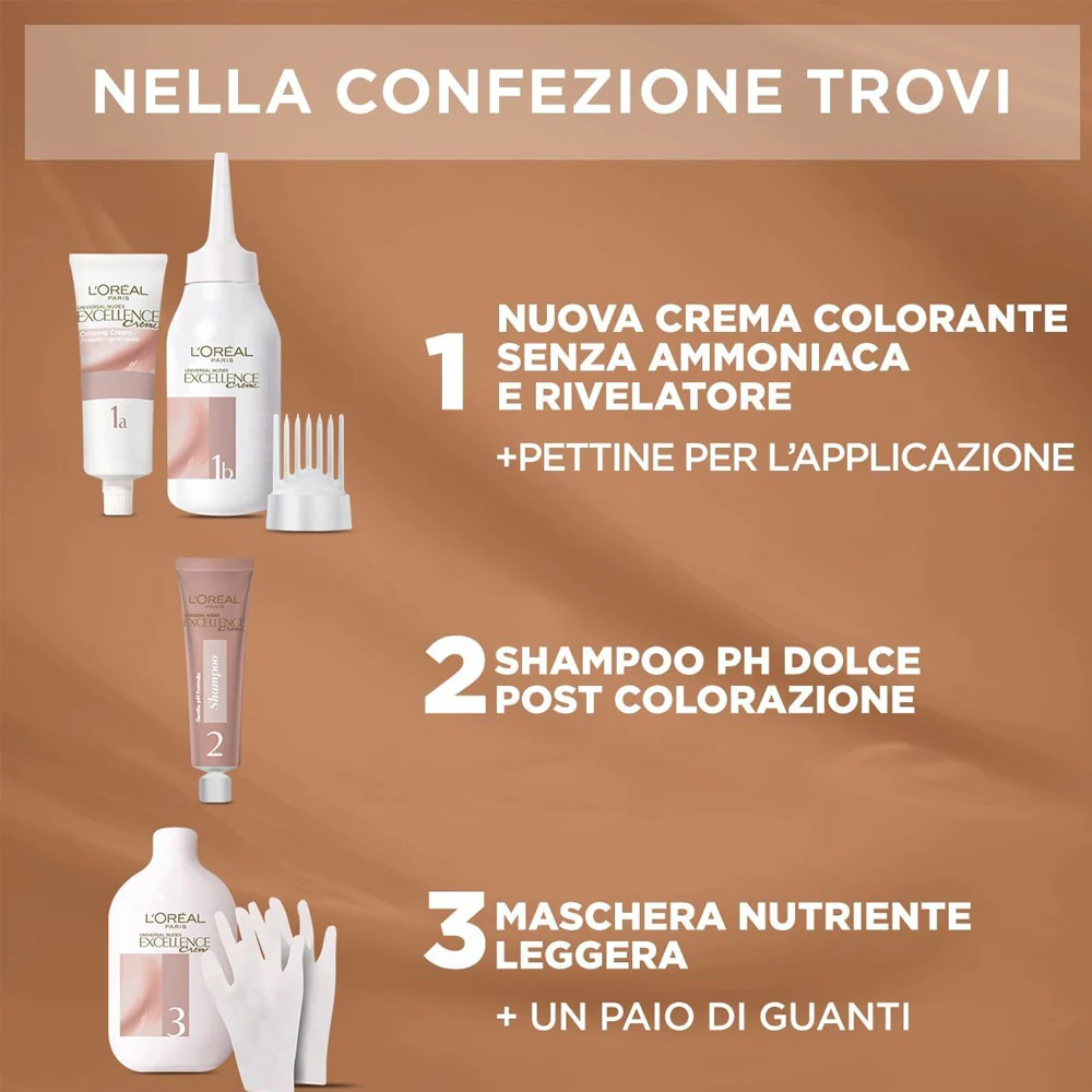 Excellence Universal Nude Colorazione capelli - Image 9
