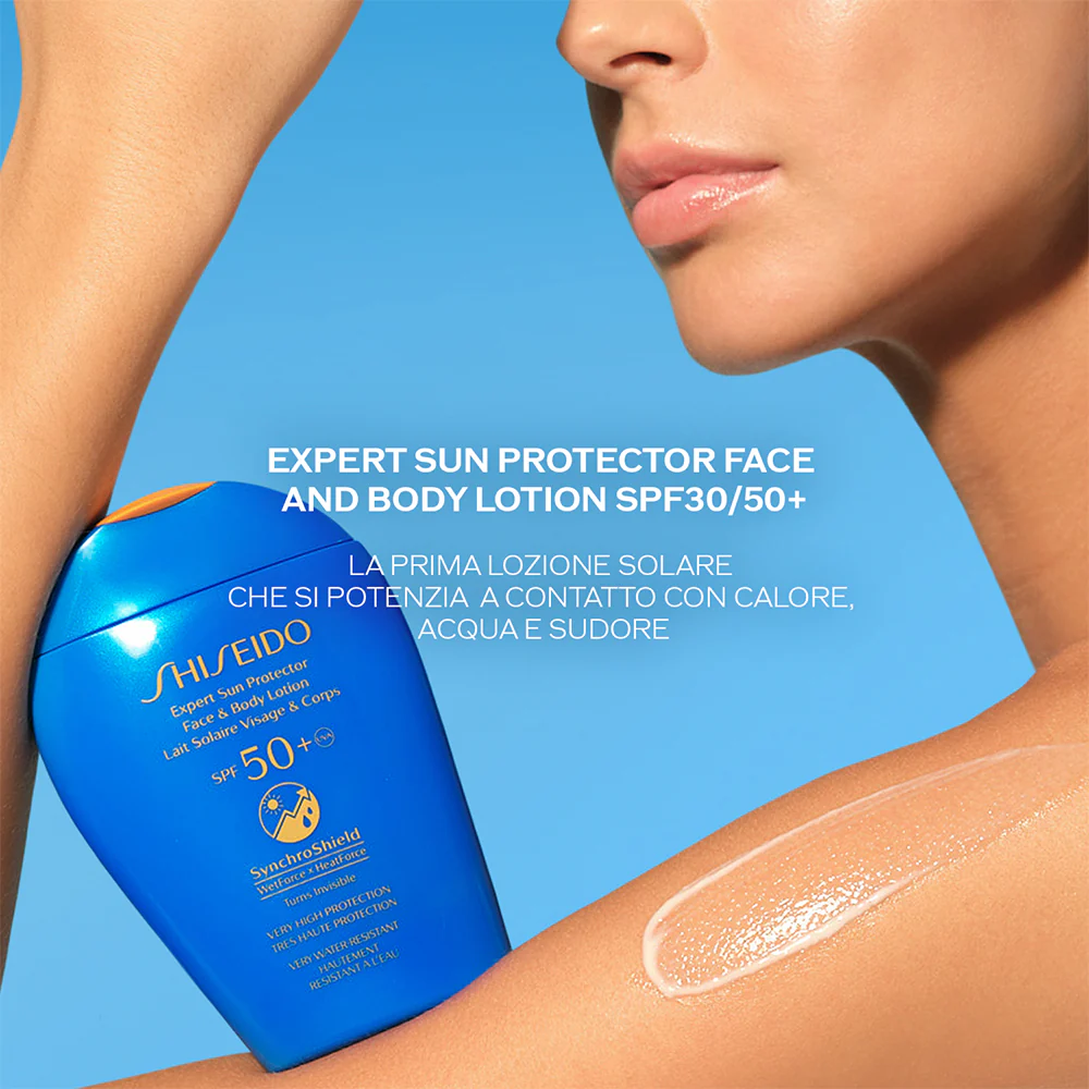 Shiseido Expert Sun Protector Face and body lotion SPF50+ - Image 2