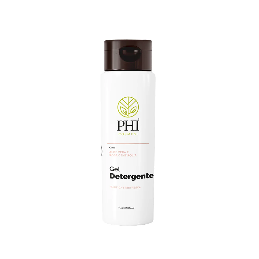 Gel detergente con Aloe vera e rosa centifolia