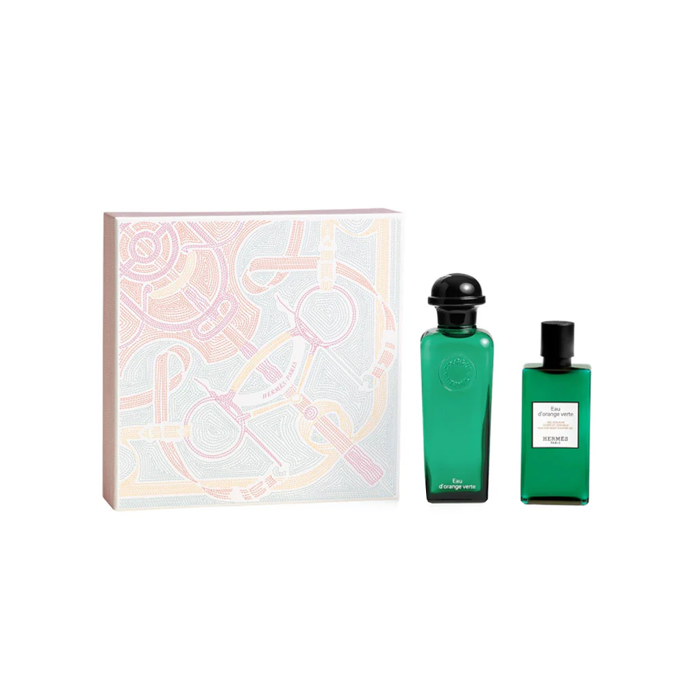 Hermés Eau d'orange verte Eau De Cologne Gift Set