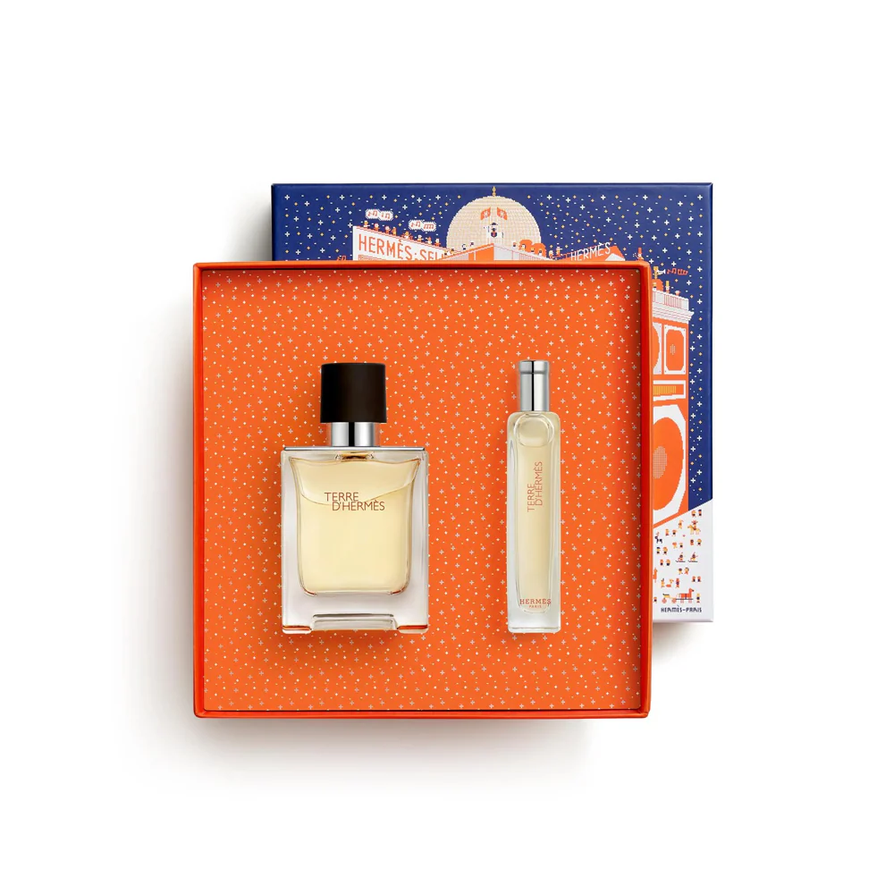 Terre d'Hermès Eau de Toilette Set Regalo con Travel Size - Image 2
