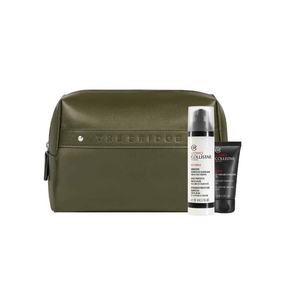 Collistar Hydra Idratante Protettivo Quotidiano + Gel Detergente Energizzante Uomo Cofanetto Regalo - Image 2