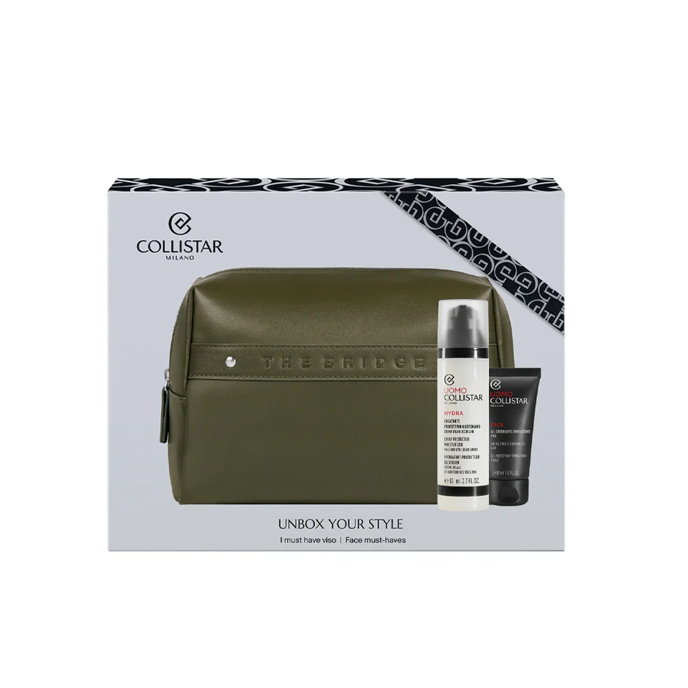 Collistar Hydra Idratante Protettivo Quotidiano + Gel Detergente Energizzante Uomo Cofanetto Regalo - Image 3