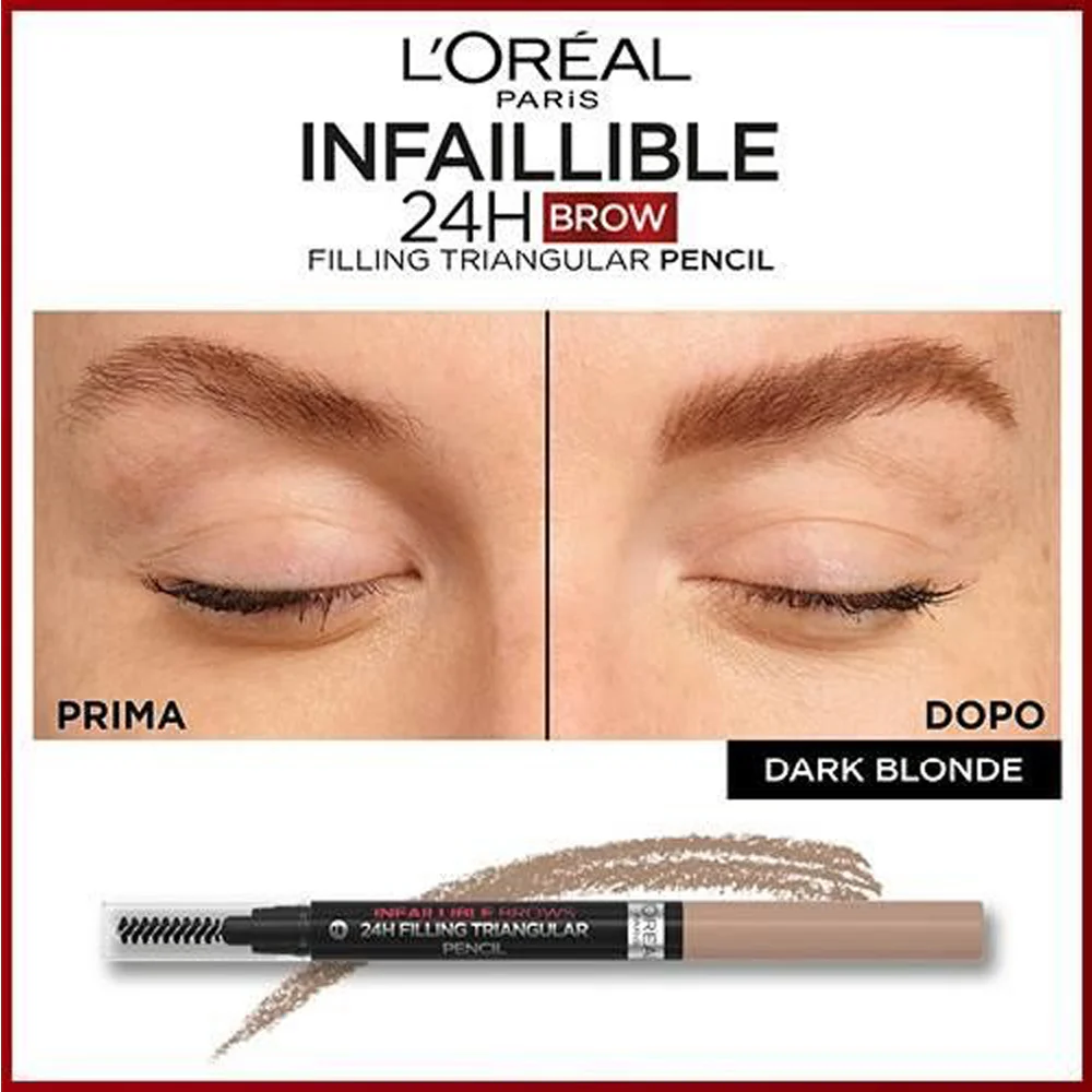 Infaillible 24H Brow Filling Triangular Matita per Sopracciglia - Image 24