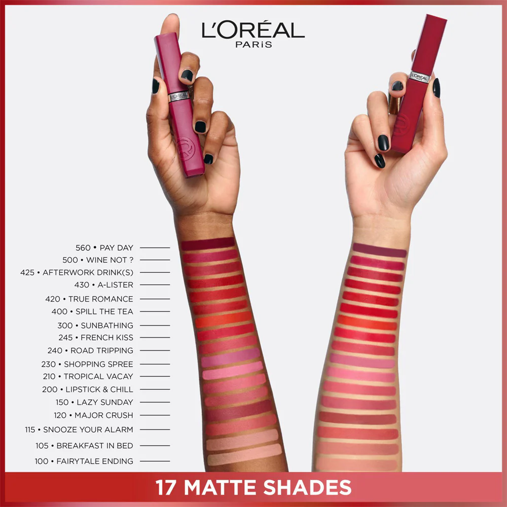 L'Oreal Infaillible Matte Resistance Rossetto Liquido - Image 28