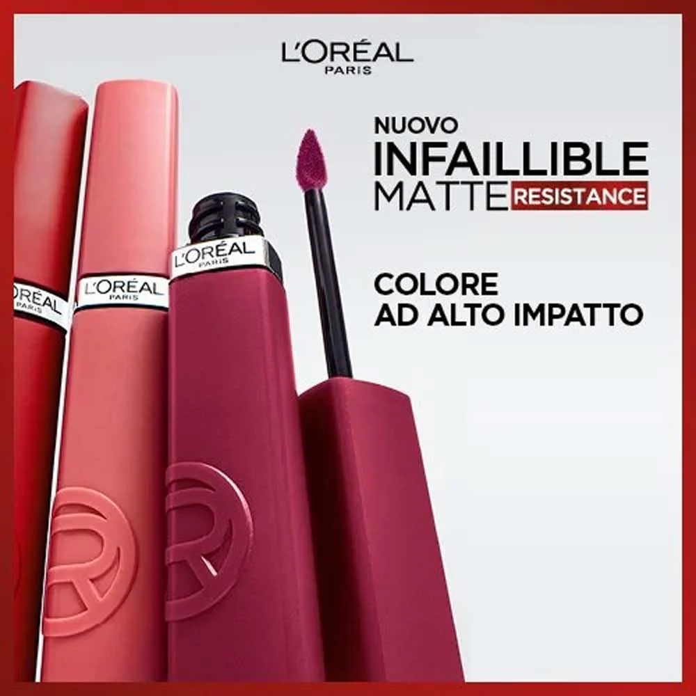 L'Oreal Infaillible Matte Resistance Rossetto liquido - Image 38