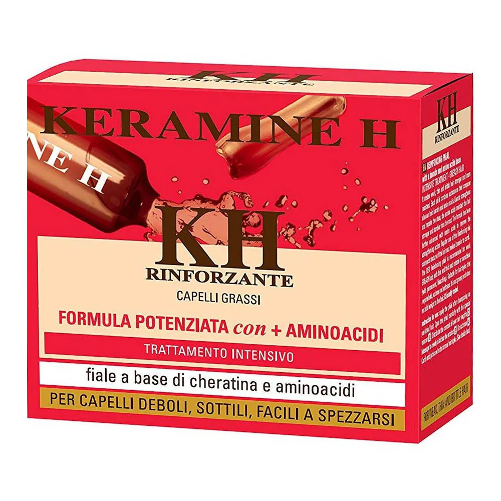 Keramine H Fiale rinforzanti per capelli grassi - Image 2