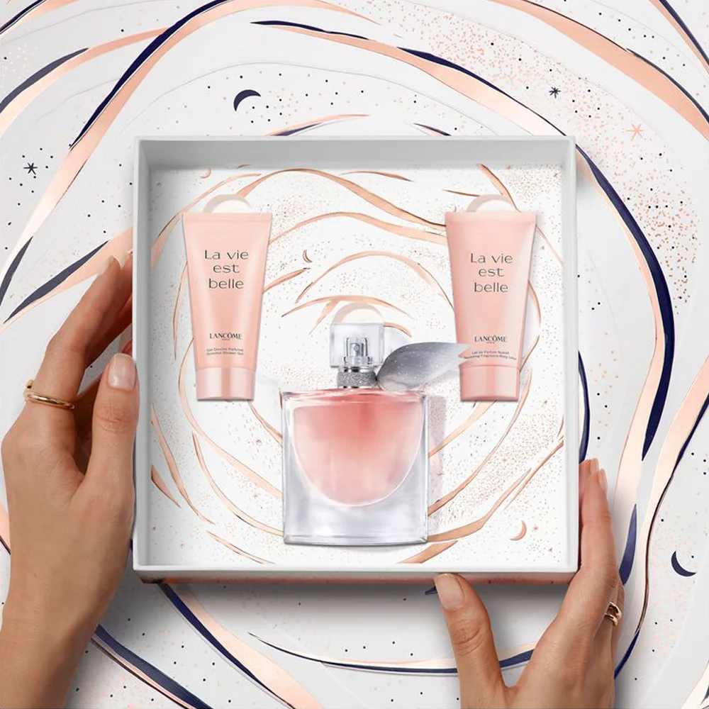 La Vie Est Belle Eau de parfum Cofanetto regalo con Gel doccia e Latte corpo - Image 3