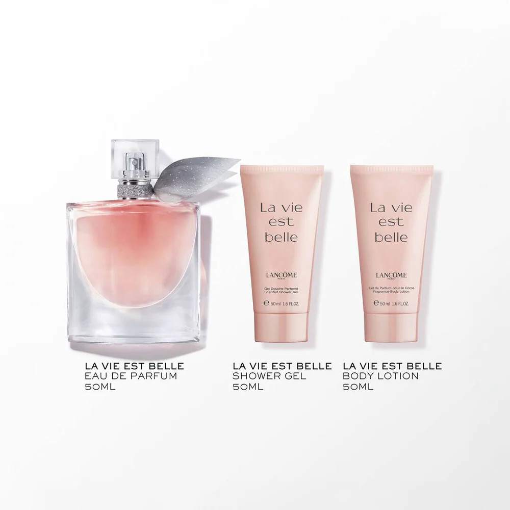 La vie est belle Eau de Parfum Set Regalo con Gel Doccia - Image 2