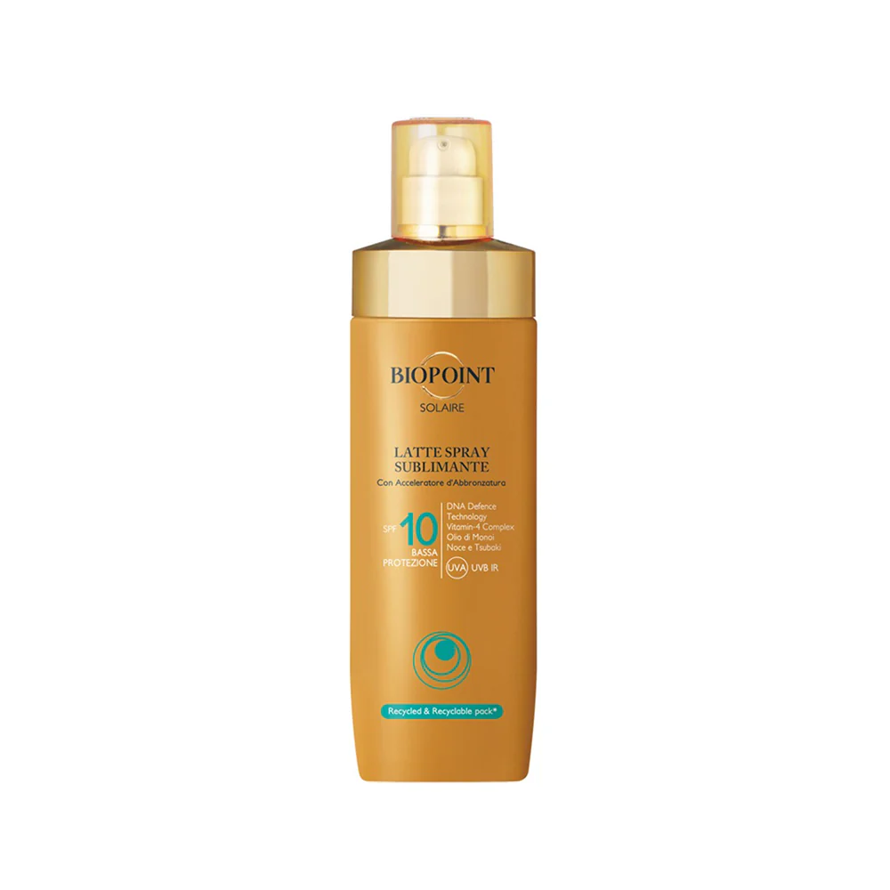 Latte spray sublimante SPF10