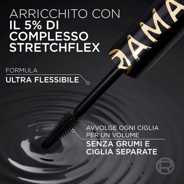 L'Oreal Panorama All Night Black Mascara - Image 3