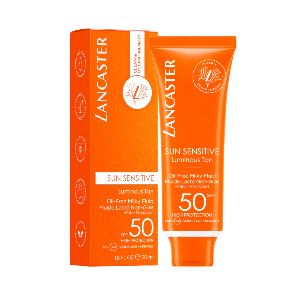 Luminous Tan Oil-Free Milky Fluid SPF50 - Image 2