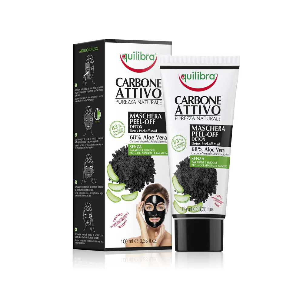 Maschera Peel-Off Carbone Attivo - Image 2